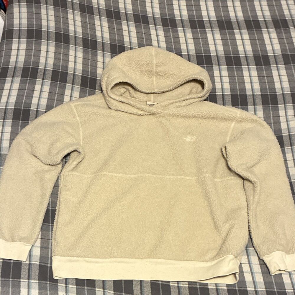 The North Face Women’s Fleece Parka Hoodie Medium White